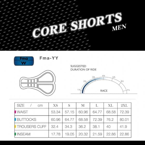 Quần Đạp Xe Nam FMA Core
