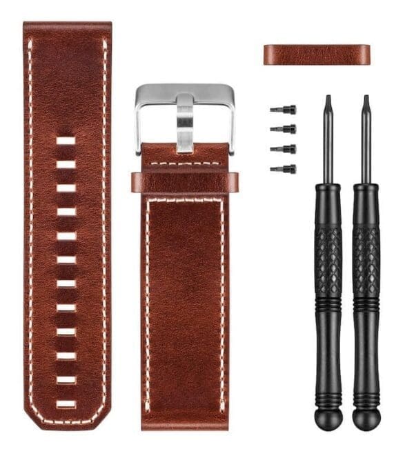 Garmin Fenix 3 Leather Watch Band