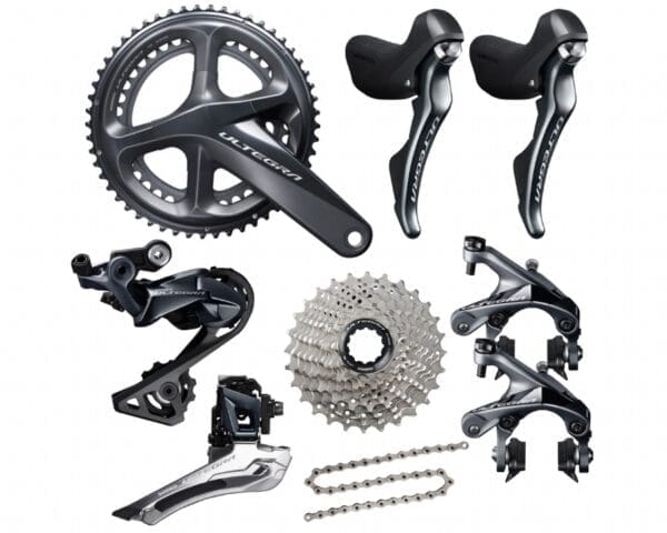 Groupset Shimano Ultegra R8000 11s thắng gôm