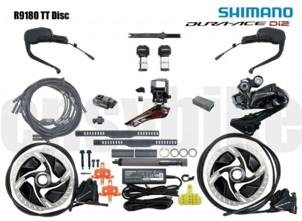 Groupset Shimano Dura Ace R91xx Di2 11s dành cho xe TT