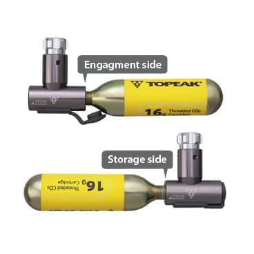 Topeak Airbooster 16G (1 Co2 Cartidge Include)