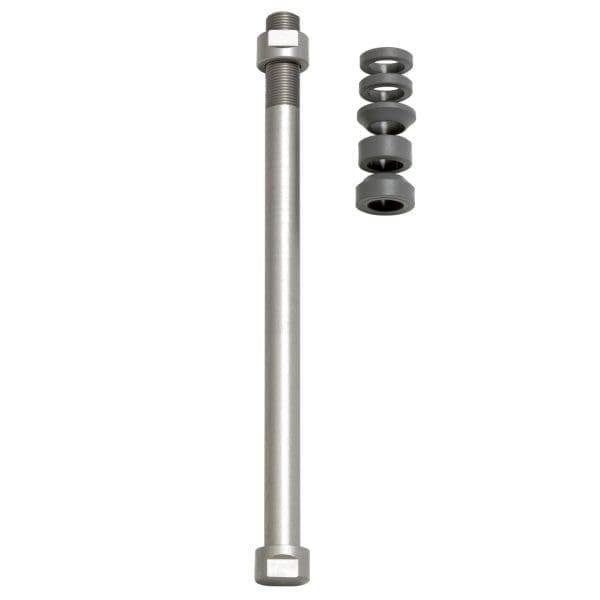 Ty Chuyển Lắp Máy Tập Tacx Trainer Axle for 12mm E-Thru - M12x1.00 / 175mm - T1711 - silver - Ảnh 1