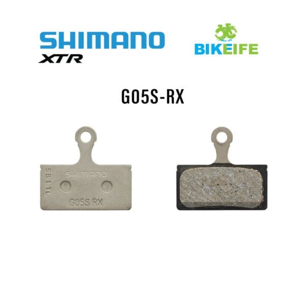 Shimano XTR Disc Brake Pad Resin G05S-RX 1 Pair - Ảnh 1