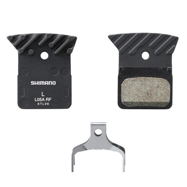 Shimano Disc Brake Pad Resin With Fin L05A-RF 1 Pair (Brandnew - No Box) - Ảnh 2