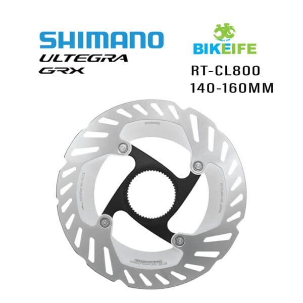 Shimano GRX/Ultegra RT-CL800 Centerlock Disc Brake Rotor ICE-TECH Freeza - Ảnh 1